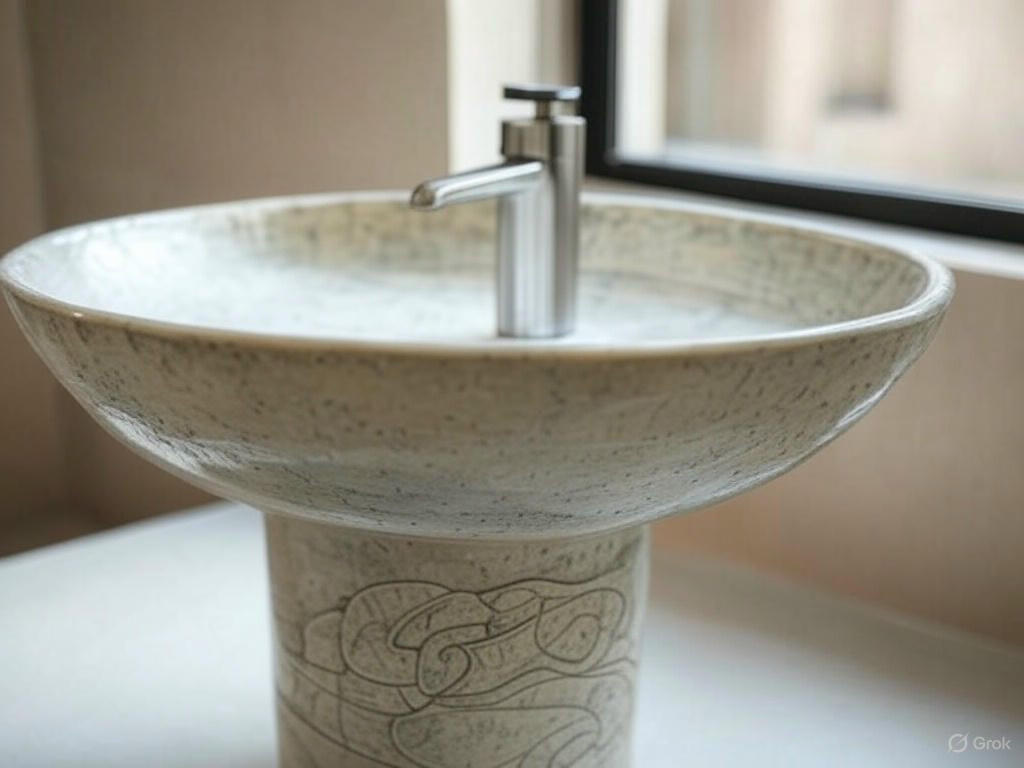 Pedestal sinks